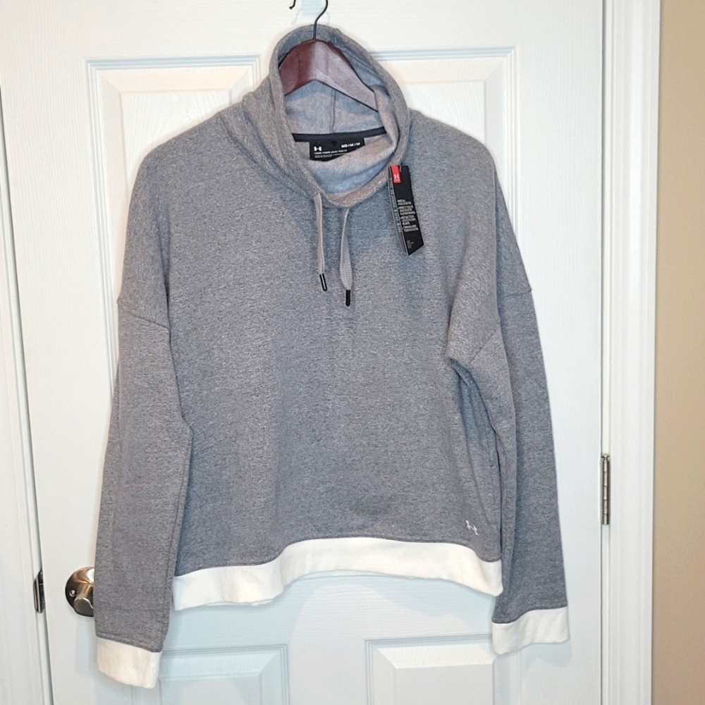 Medium Gray Under Armour Sweatshirt.